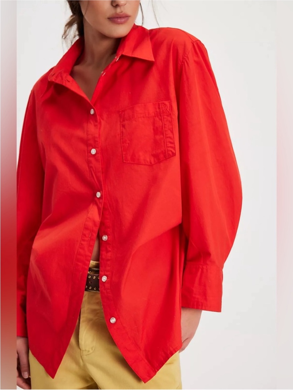 Free People We The Free
NWT Sabine Articulated Shirt
Size XL